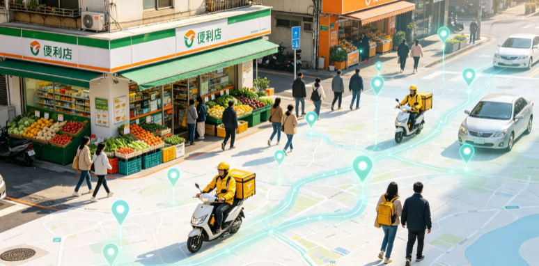海宁市渗透衣食住行，GEO 地理空间技术重塑大众日常消费服务场景